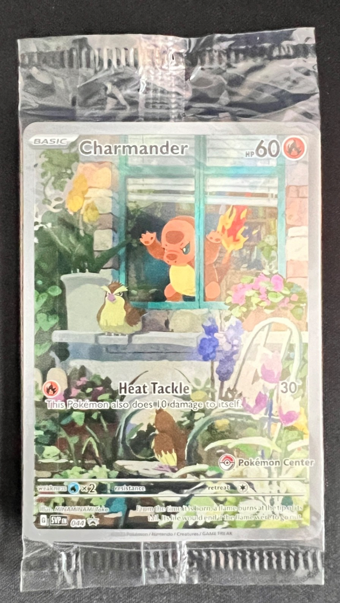 Sealed Charmander #044 Pokemon Center Promo - Obsidian Flames
