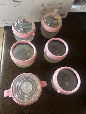 Como Tomo Bundle 6 Pink 6oz Baby Bottles