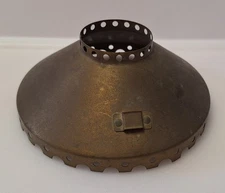 Vintage Brass Bracket Lamp Shade Arts And Crafts Style Clip-On 