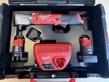 Milwaukee M12 FUEL 1/2" Right Angle Impact Wrench Kit with 2 Batteries & Charger