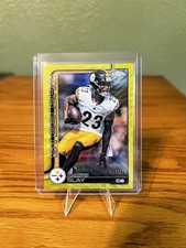 Topps Chrome 2025 Football - Darius Slay Yellow Wave /275 Pittsburgh Steelers