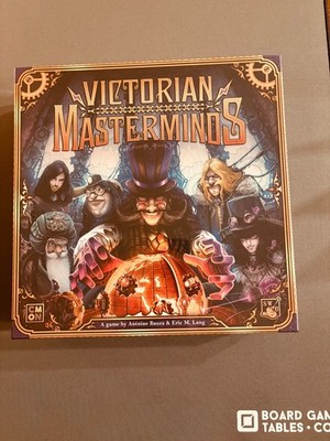Victorian Masterminds Board Game CMON Limited Antoine Bauza Eric M. Lang 2-4play