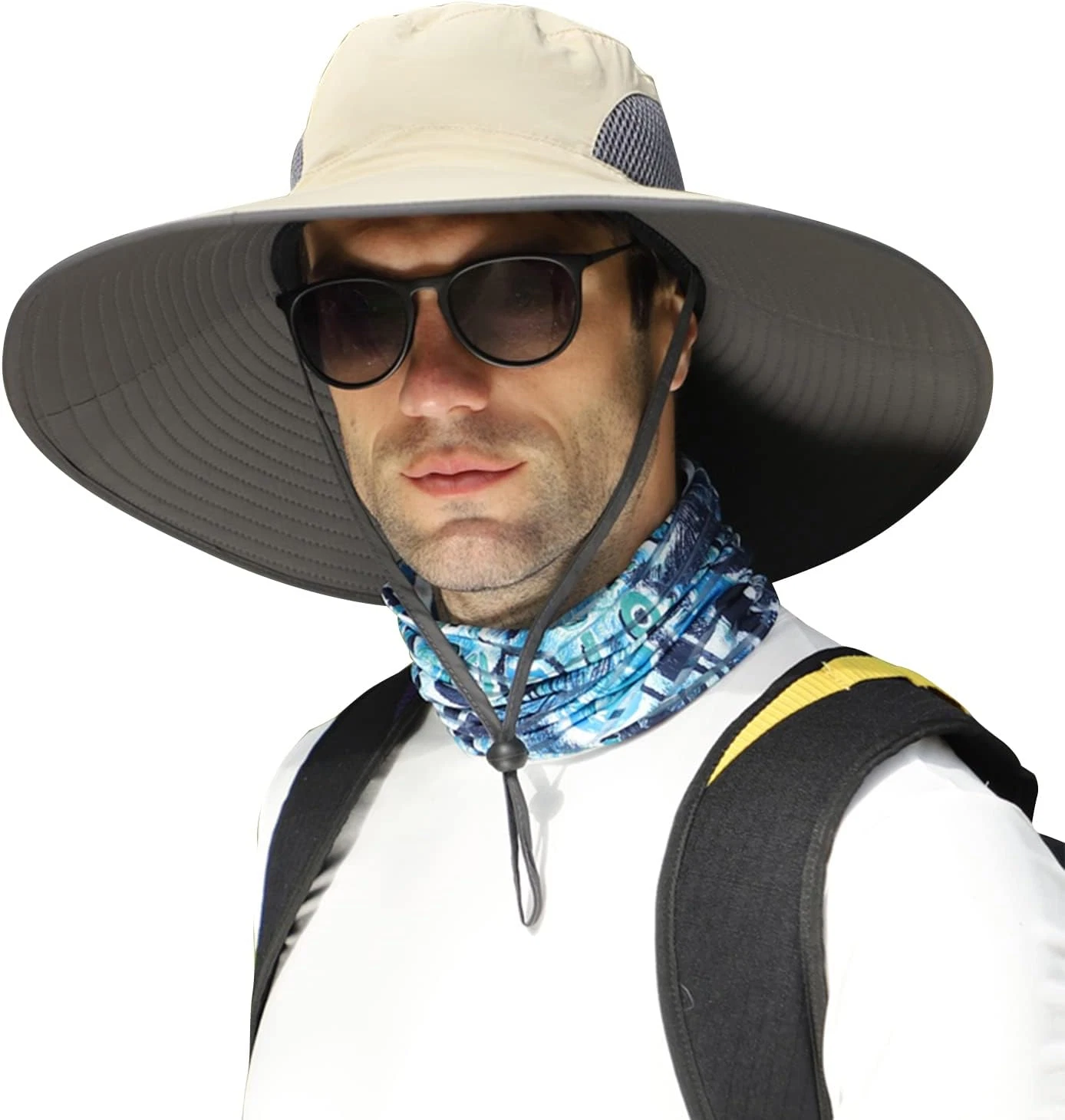 【New Size: L-XXL】 Wide Brim Fishing Sun Hat for Men UPF 50+Waterproof Breathable
Opens in a new wind