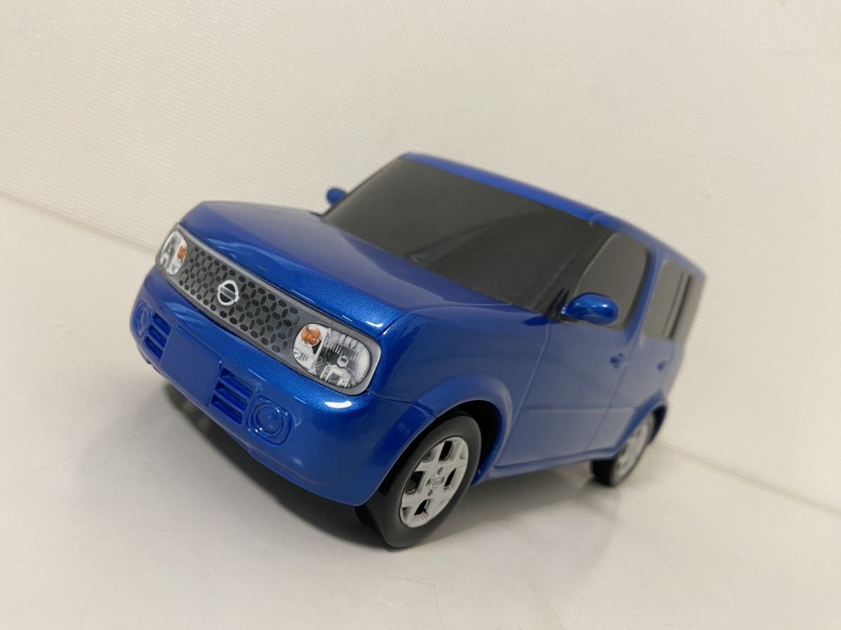 NISSAN cube ミニカー ディスプレイモデル Approximately 1/18 Nissan Cube Color Sample Pacific Blue Mini Car