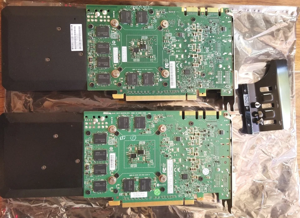 Lot 2X Nvidia Quadro K5000 4GB GDDR5 GPU Graphics Video Card GPU HP Dell - Image 2 of 4