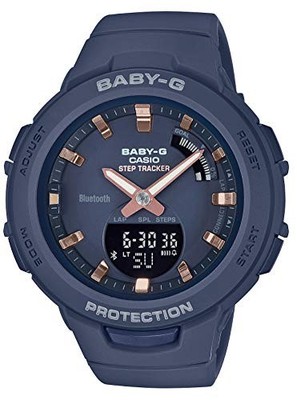 Casio Baby-G BSA-B100-2AJF Bluetooth Step Tracker Sportuhr Blau JAPAN