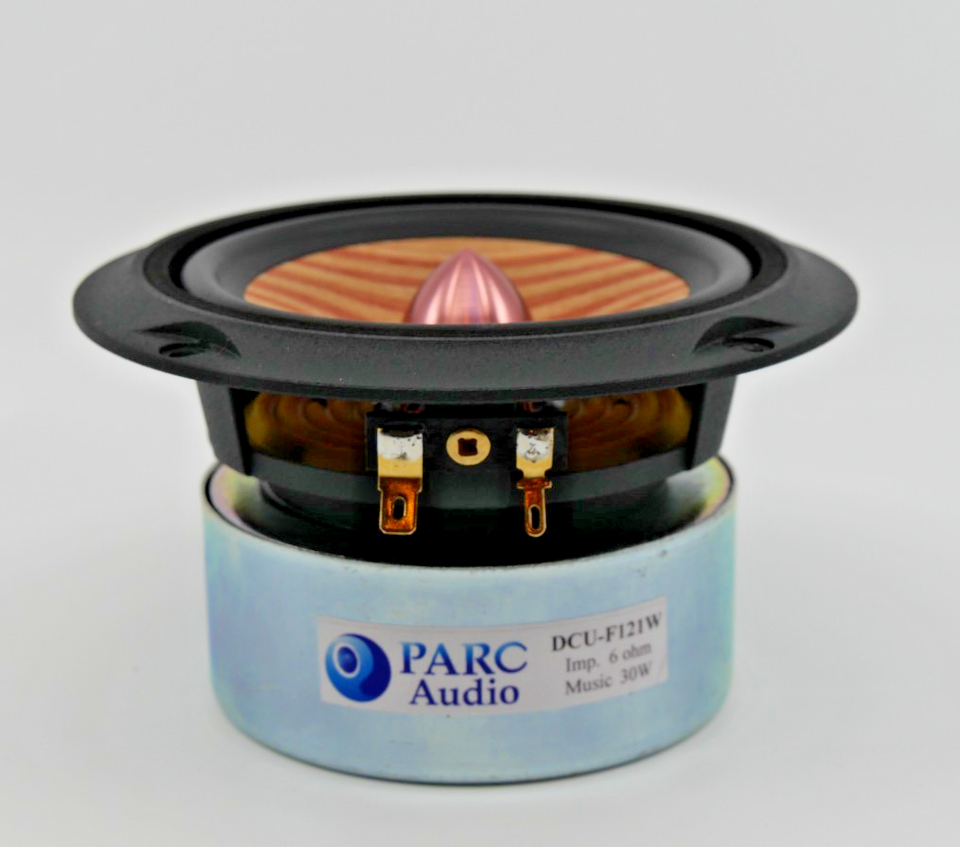 Wood Cone Full Range Speaker Driver Pair 4.5” Made in Japan PARC AUDIO ...