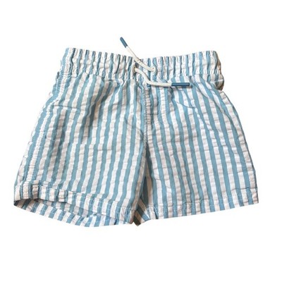 Cat & Jack Swim Trunks Toddler Boys Blue White Striped Nautical SIZE 3T