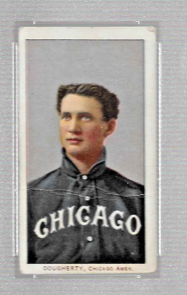 1909 T206 PIEDMONT 150/25 TOBACCO BASEBALL CARD PSA 2 PATSY DOUGHERTY WHITE SOX view 3