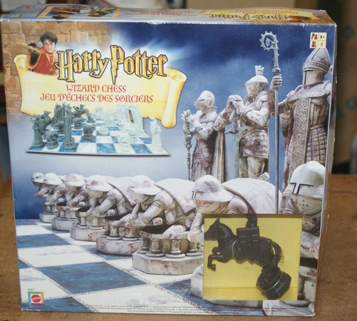 Harry Potter Wizard Chess Set 2002 Mattel 100 Complete