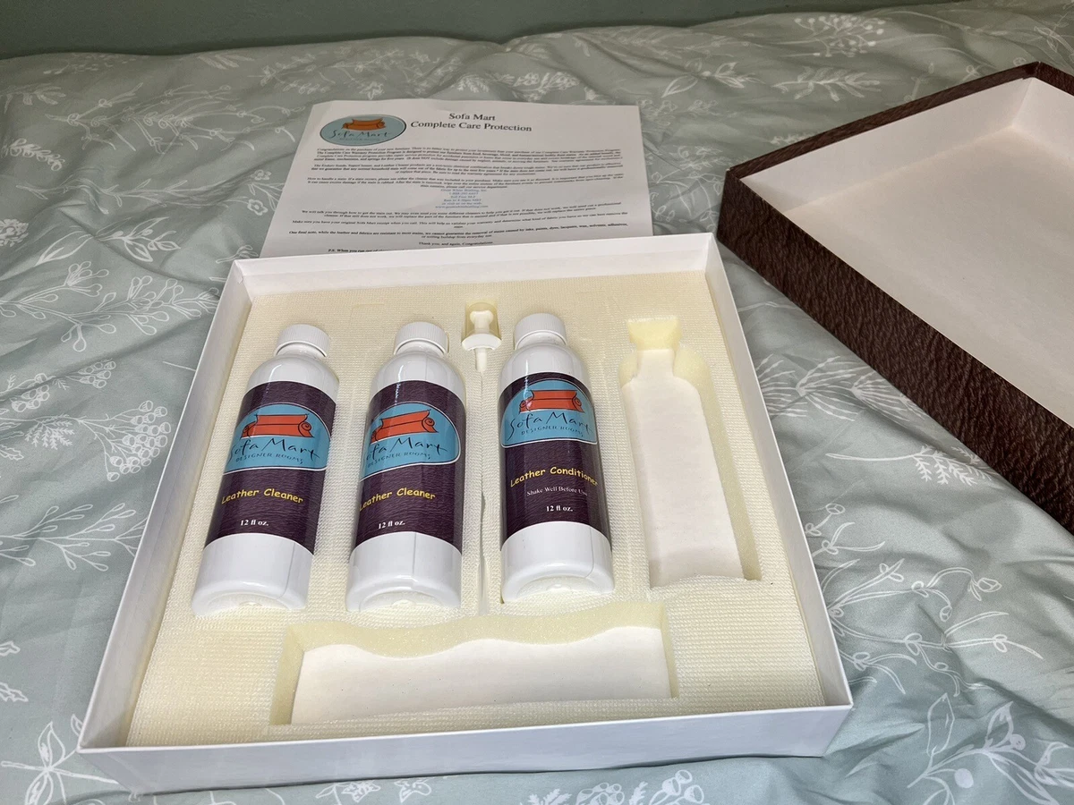 Sofa Mart Leather Care Kit Baci Living Room