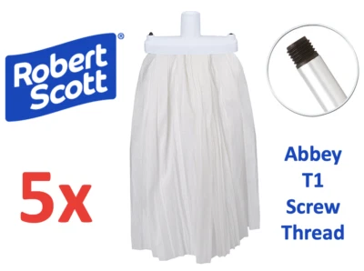 5 Robert Scott T1 Screw Thread Prairie Kentucky Non Woven Mop 244g Large