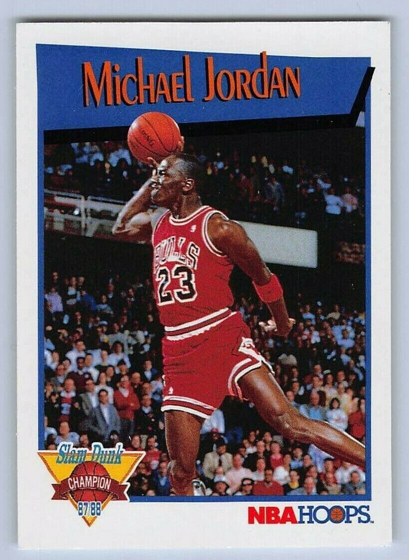 1991-92 MICHAEL JORDAN NBA HOOPS - 1991-92 MICHAEL JORDAN NBA HOOPS -