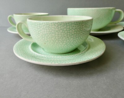 LOT DE 6 tasses et sous tasses a café anciennes avec support EUR 12,00