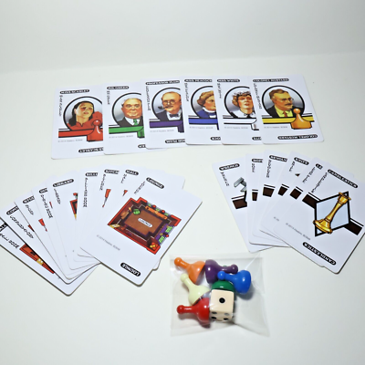 Retro Series Clue game board replacement pieces - Game Cards