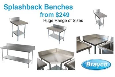 Splashback Commercial Kitchen Benches From 249 Splashback Commercial Kitchen Benches From 249