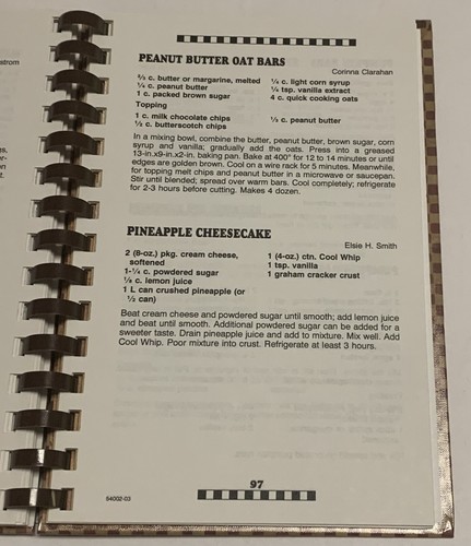 Vtg MOMS Club Of Blaine Minnesota Favorite Recipes Cookbook Food Book MN 2003 - Picture 17 of 24