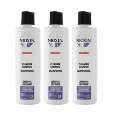 NIOXIN System 5 Cleanser Shampoo 10.1oz Pack of 3