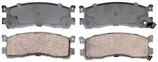 Disc Brake Pad Set-Service Grade Ceramic Raybestos SGD553C