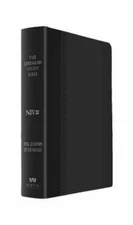 The Jeremiah Study Bible, Niv: (Black W/ Burnished Edges) Leatherluxe(r): What