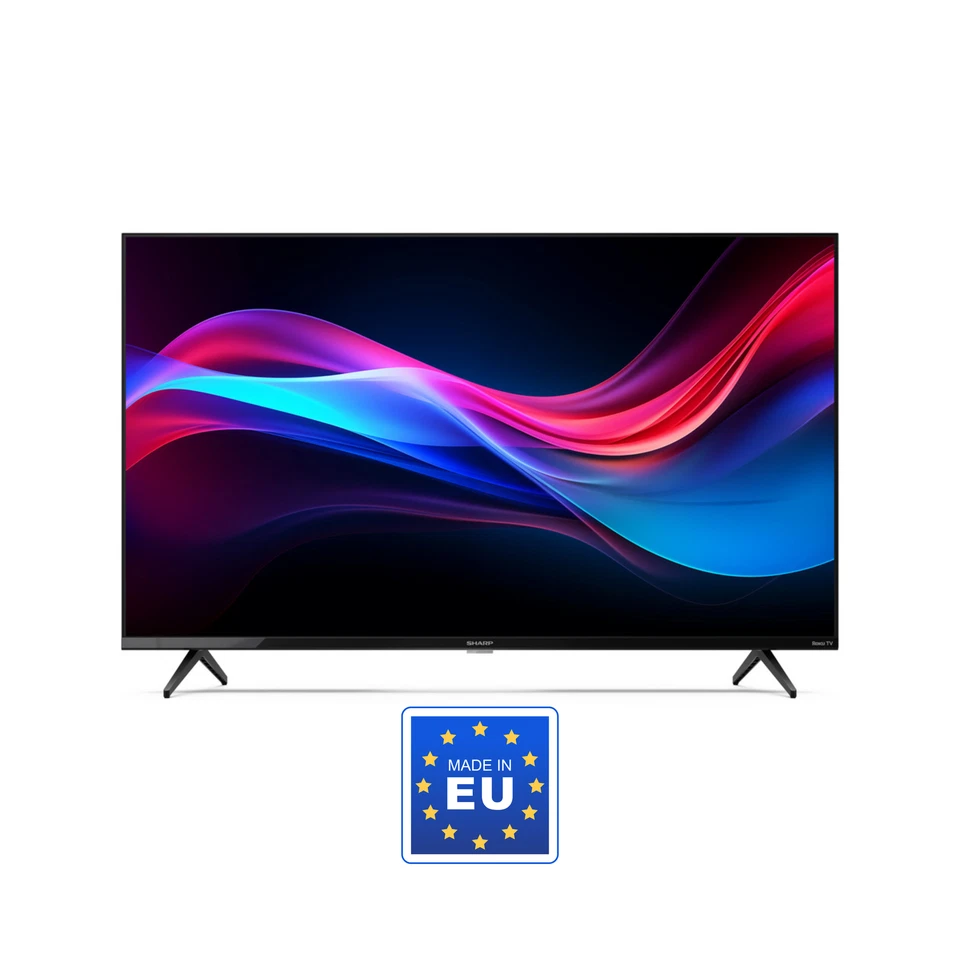 43 Zoll Fernseher (108 cm) 4K UHD Roku LED Smart TV - HDR10 - SHARP 43GJ4225E - Bild 2 von 4