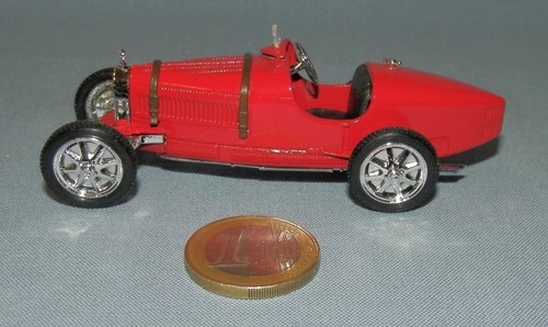 Eligor vente 1/43 réf 1025 : Bugatti "35 B" Course 1927 (Rouge) Projet J.Greilsamer