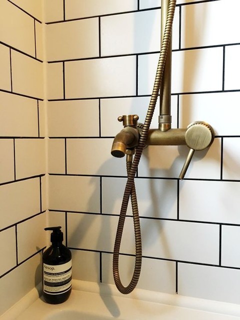 New York Flat White Subway Metro Gloss Bathroom Kitchen Wall Tiles 10 x 20cm