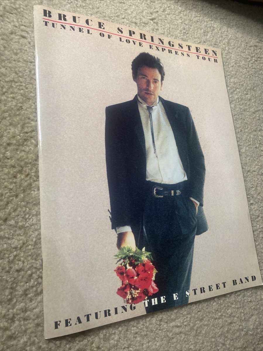 BRUCE SPRINGSTEEN 1988 TUNNEL OF LOVE EXPRESS TOUR PROGRAM