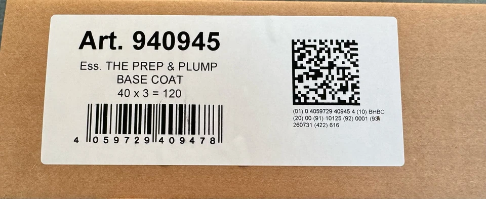 Restposten 120x ESSENCE The Prep & Plump Base Coat Unterlack Nagellack á 8ml NEU - Bild 3 von 3
