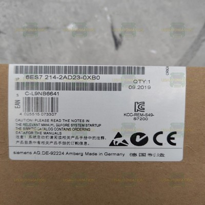 New 6ES7214-2AD23-0XB0 Siemens Fast Shipping REAL US STOCK