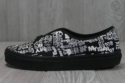 PLAY COMME des GARÇONS x Vans 24cm 黒 COMME des GARÇONS CDG x Vans Authentic Black White | Hypebae