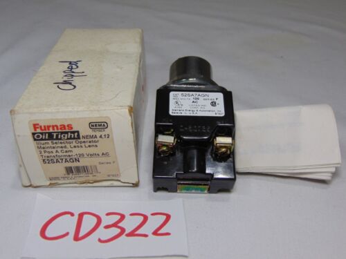 New Furnas Oil Tight Illum Selector Operator 52sa7agn 2 Position Control F Ser Ebay New Furnas Oil Tight Illum Selector Operator 52sa7agn 2 Position Control F Ser Ebay
