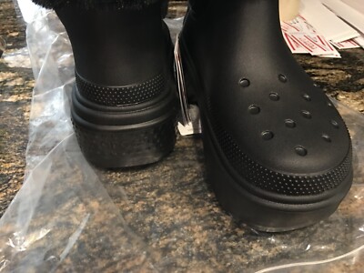 靴 crocs boots 28cm black Amazon.com | Crocs Unisex Echo Boots Black/Z Shield Men's 8