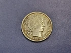 AU 1908-D Barber Dime