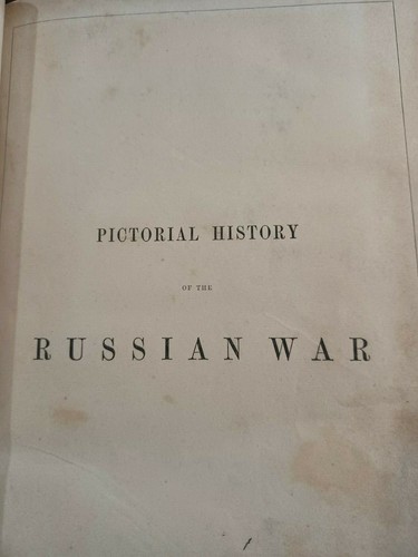 1857 Pictorial History of the Russian War 1854-56, Crimean War, F. Nightingale - Foto 4 di 11