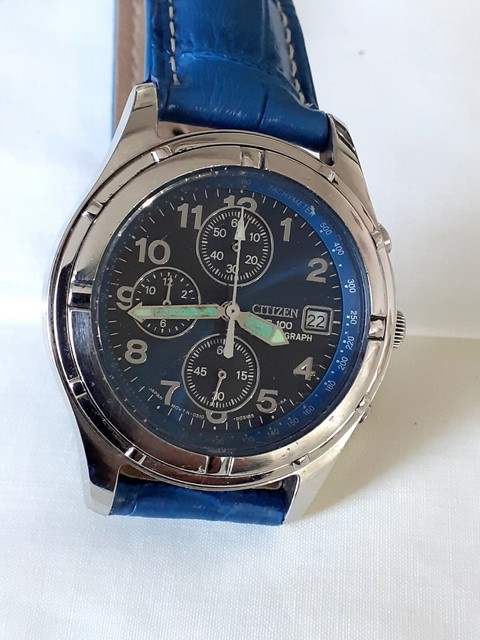 citizen wr 100 chronograph