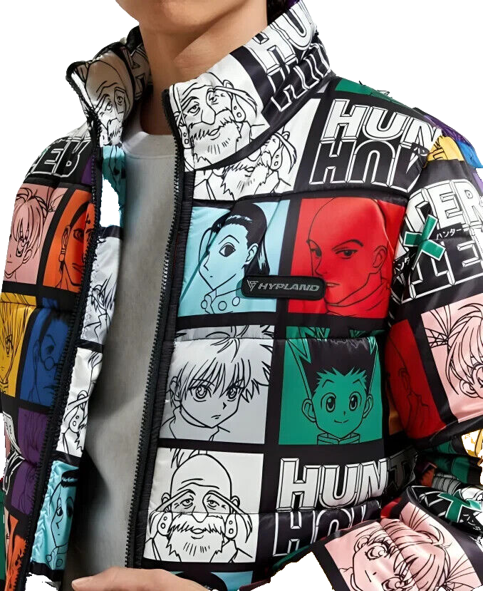 HUNTER MORIGINAL PUFFER JACKET ハンター HYPLAND X HUNTER X HUNTER Puffer Jacket | Urban Outfitters