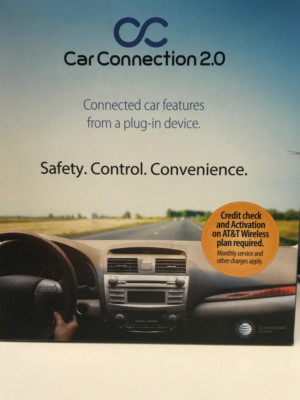 AUDIOVOX CCOBD2A CAR CONNECTION ELITE SERIES / OBDII GPS TRACKING