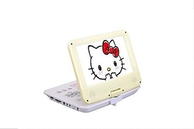 AVOX ADP-9030MKTY-Y HELLO KITTY Portable DVD Player 9 inch Yellow
