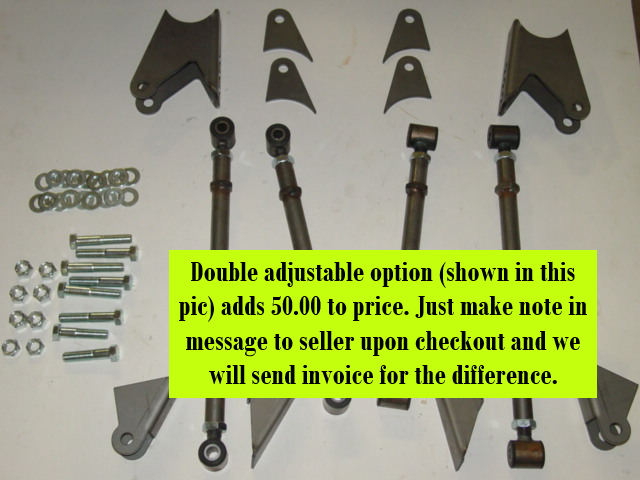 Triangulated Four Link Kit "The Original Made In Usa Kit" At The - Foto 6