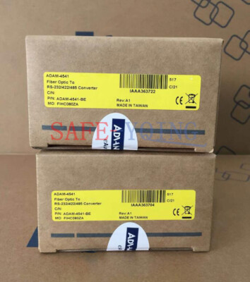 One New Advantech ADAM-4541 Multi-Fibre Optical Fiber RS-232/422/485 Converter