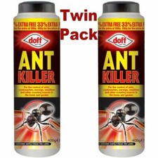 2 X 400G Pest Shield Ant Killer Powder Cockroaches Carpet Beetles Wasps Woodlice