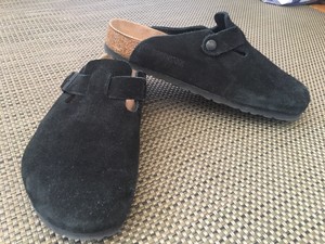 Birkenstock Arizona Birko-Flor Sandal (Dark Brown, Size 41 EU) - Kogan.com