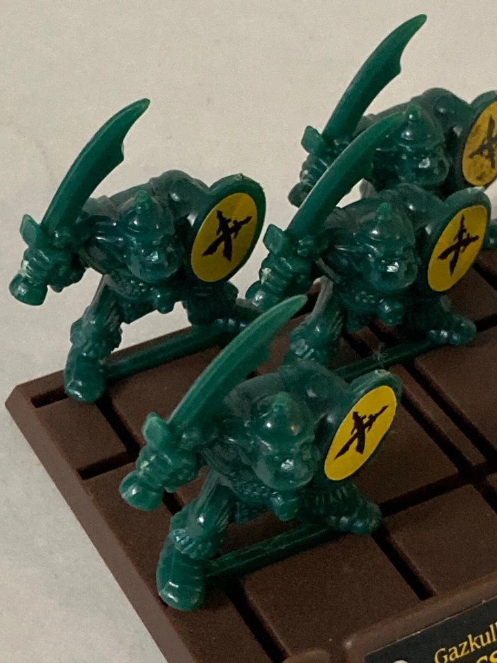 Battle Masters Gazkull's Orcs board game pieces, MB 1992 - Image 2 of 4
