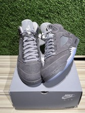 Size 10.5M/12W - Jordan 5 Retro Wolf Grey 2026 Sz 10.5 DD0587-002