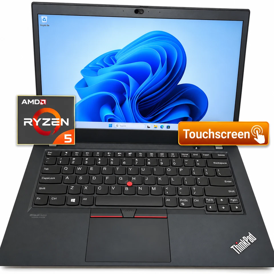 Lenovo ThinkPad T14 G1 · Ryzen 5 PRO 4650U · 16GB · 256GB, photo 2 of 5
