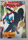 The Amazing Spider-Man #86 FN/VF Black Widow app!