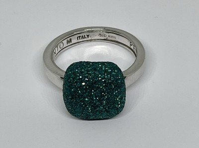 Original Pesavento Ring WPSCA051   Polvere di Sogni Amazzonia Green NP358 