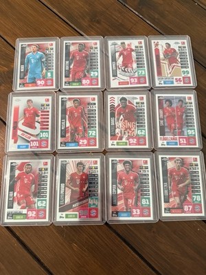 Topps Match Attax Bundesliga Chrome 2020/21 - FC Bayern München Team Lot Musiala