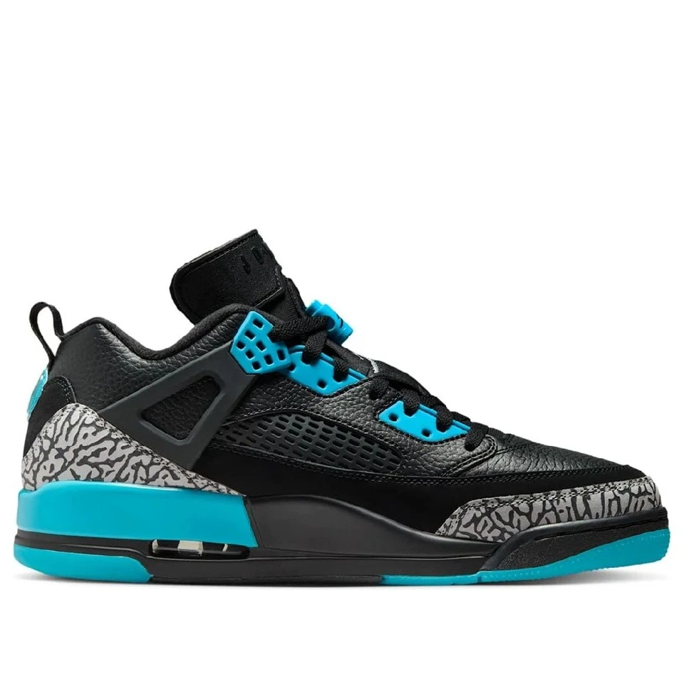 Hombre Jordan Spizike Bajo Negro/Gris Lobo-Azul Gamma (FQ1759 005) Foto 2 de 4